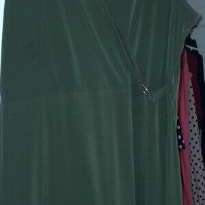 Michael Kors faux wrap dress
